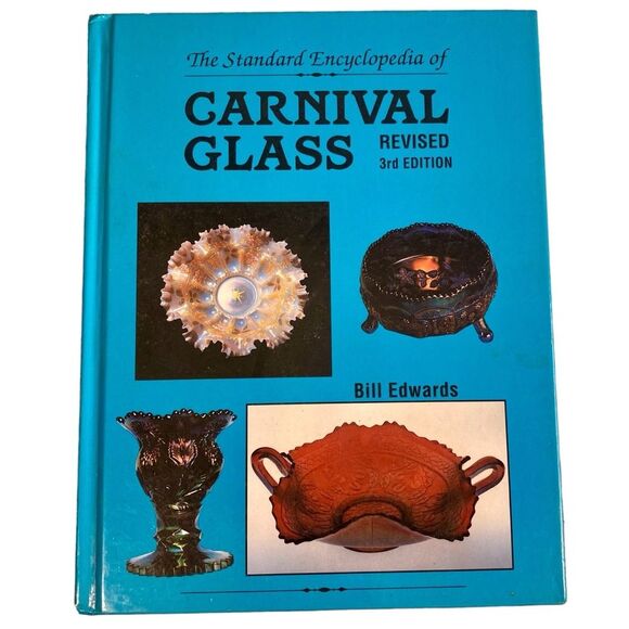 The Standard Encyclopedia of Carnival Glass Revised 3rd Edition Hardcover - Picture 1 of 10